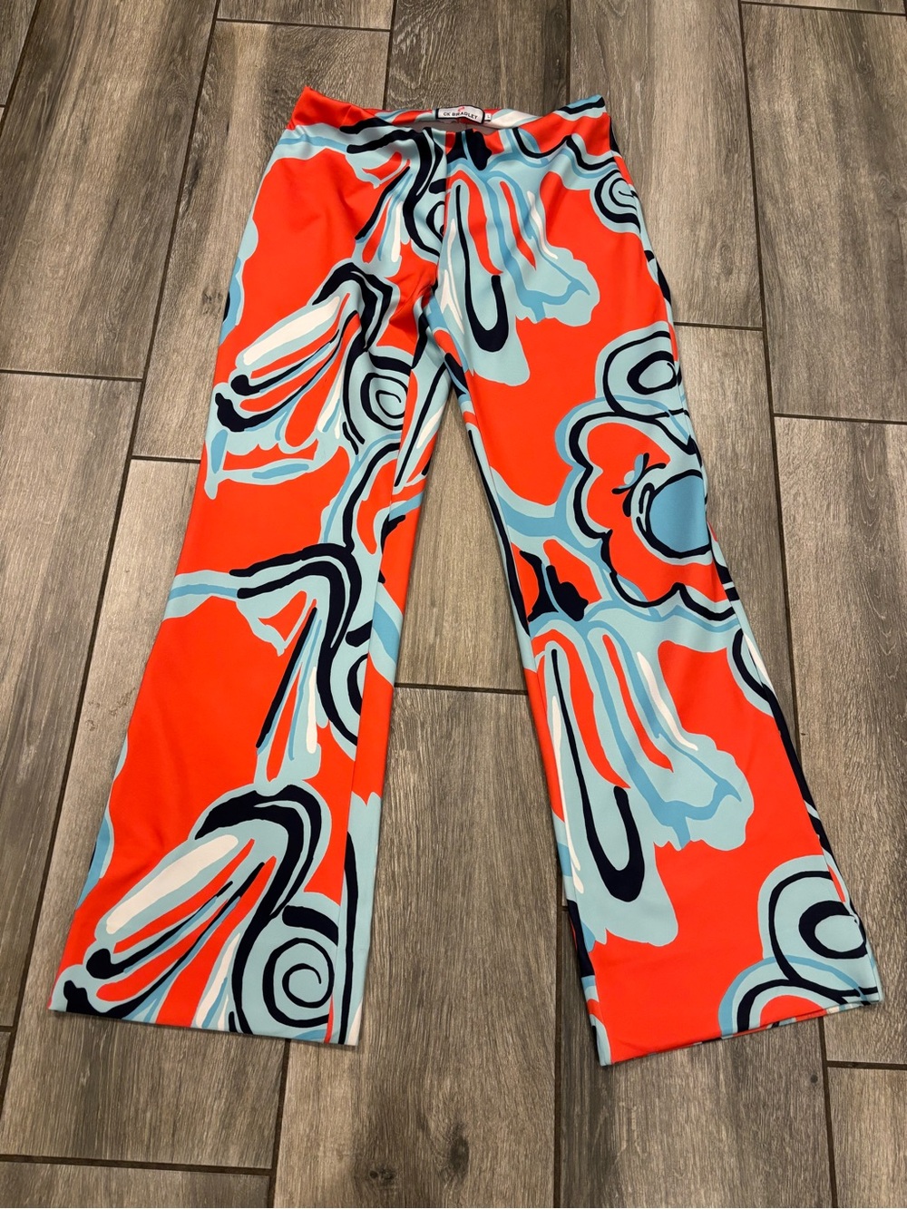 C.K. Bradley Colorblock Pull On Pants